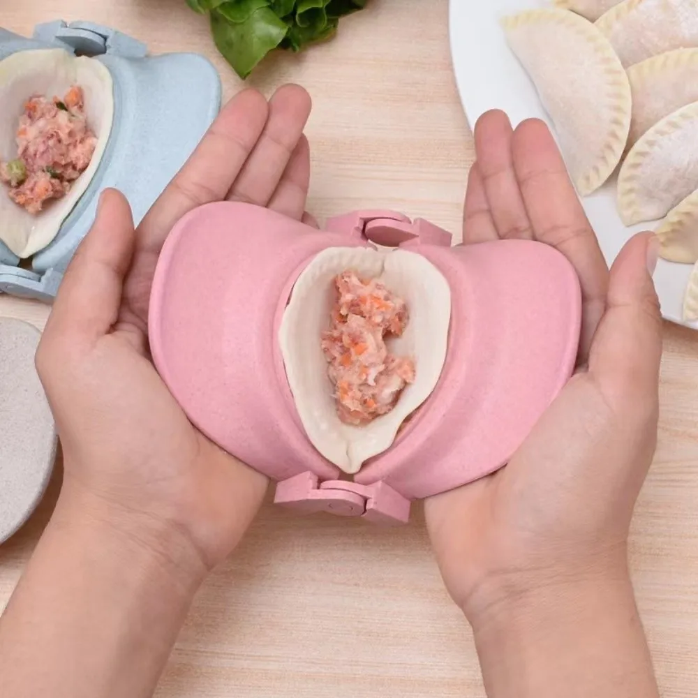 DIY Dumpling Maker Tool - Easy Handheld Mold for Perfect Homemade Dumplings