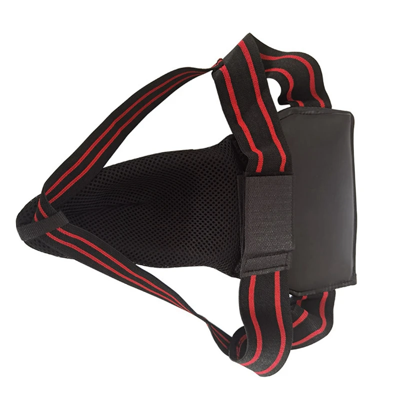 Groin Protector For Boxing, Taekwondo, Kickboxing, For Martial Arts Training, Men Jockstrap Abdominal Protector Black