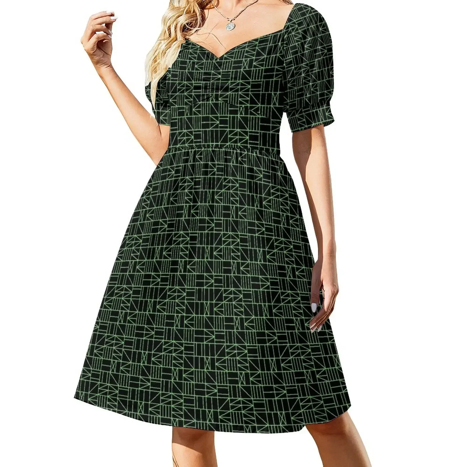 thumbnail image 1 of Vestido de manga corta Spy of Wakanda para mujer, vestidos formales para ocasiones especiales, vestidos de verano para mujer, 1 of 7