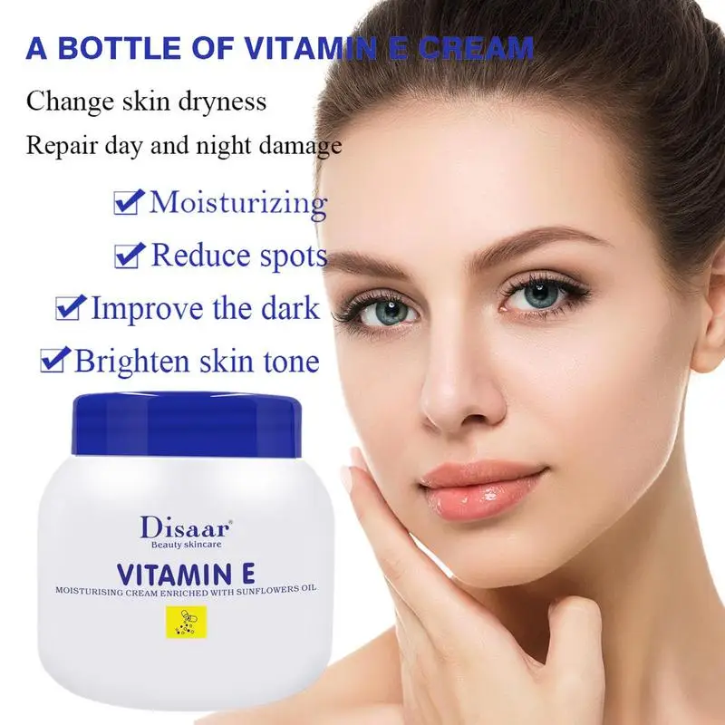 250mlVitaminEFaceCreamAntiAgeFacialMoisturizerVitaminESkin