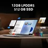 CHUWI FreeBook Tablet Laptop 2 in 1 Intel i3 1215U 12GB LPDDR5 512G SSD Windows 11 Laptop 13.5" IPS FHD Display 2256*1504 WIFI 6 2
