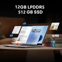 CHUWI FreeBook Tablet Laptop 2 in 1 Intel i3 1215U 12GB LPDDR5 512G SSD Windows 11 Laptop 13.5" IPS FHD Display 2256*1504 WIFI 6 2
