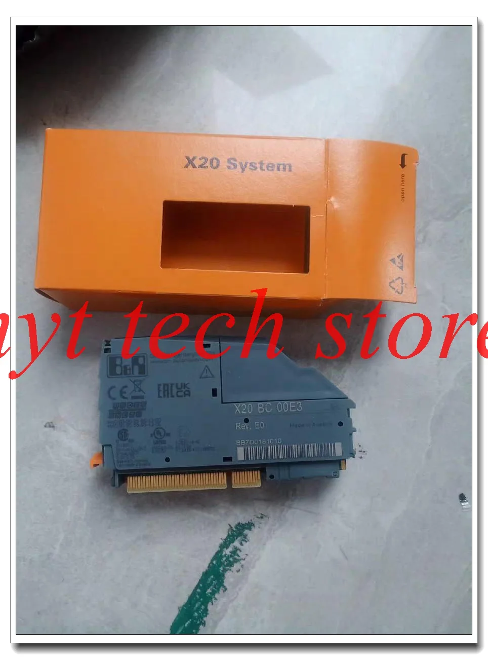 오리지널 X20BC00E3 X20BC00G3 B&R 디지털 수량 단자 모듈, 배송 전 테스트 완료