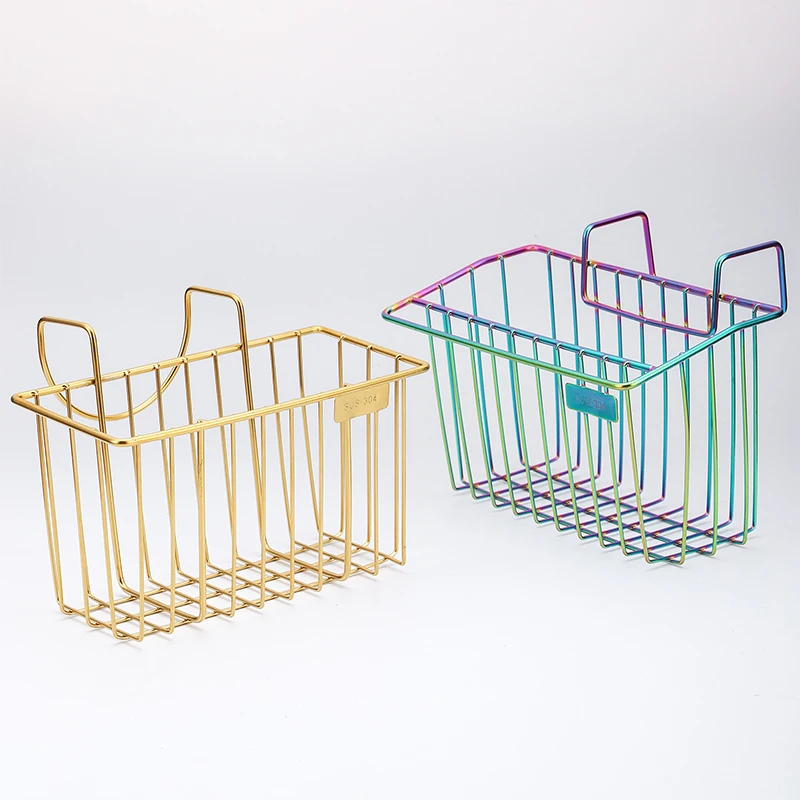 

Stainless Kitchen Drain Rack Fruit Vegetable Drainer Basket Household Organiser Storage Rack Tableware Dish Drainer Rack Storage