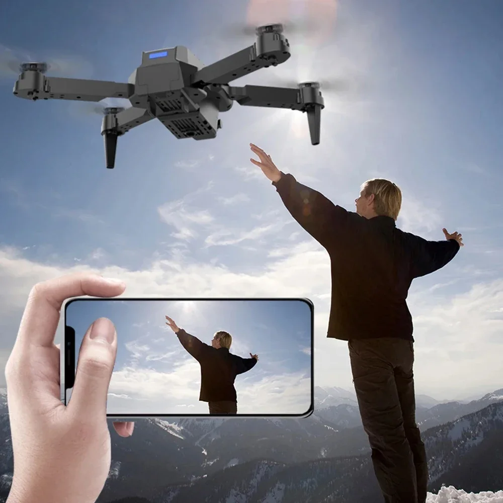 E88 4K Foldable Drone with WiFi FPV 3