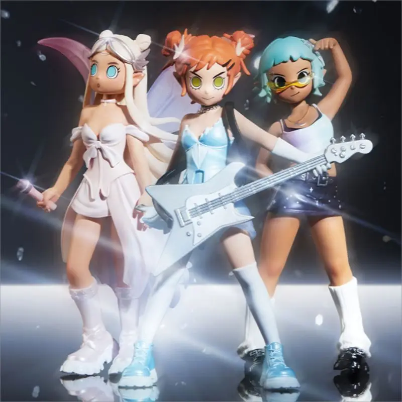 

Peach Riot Punk Fairy Series Mystery Box Confirmed Blind Box Cool Girl Action Figures Fashion Toy Cute Doll Creative Gift