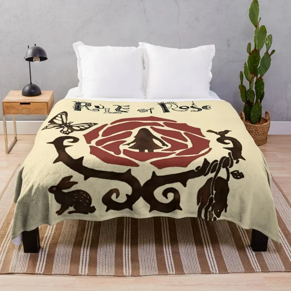 Rule Of Rose Title Throw Coperta Extra Large Throw Coperte Pesanti