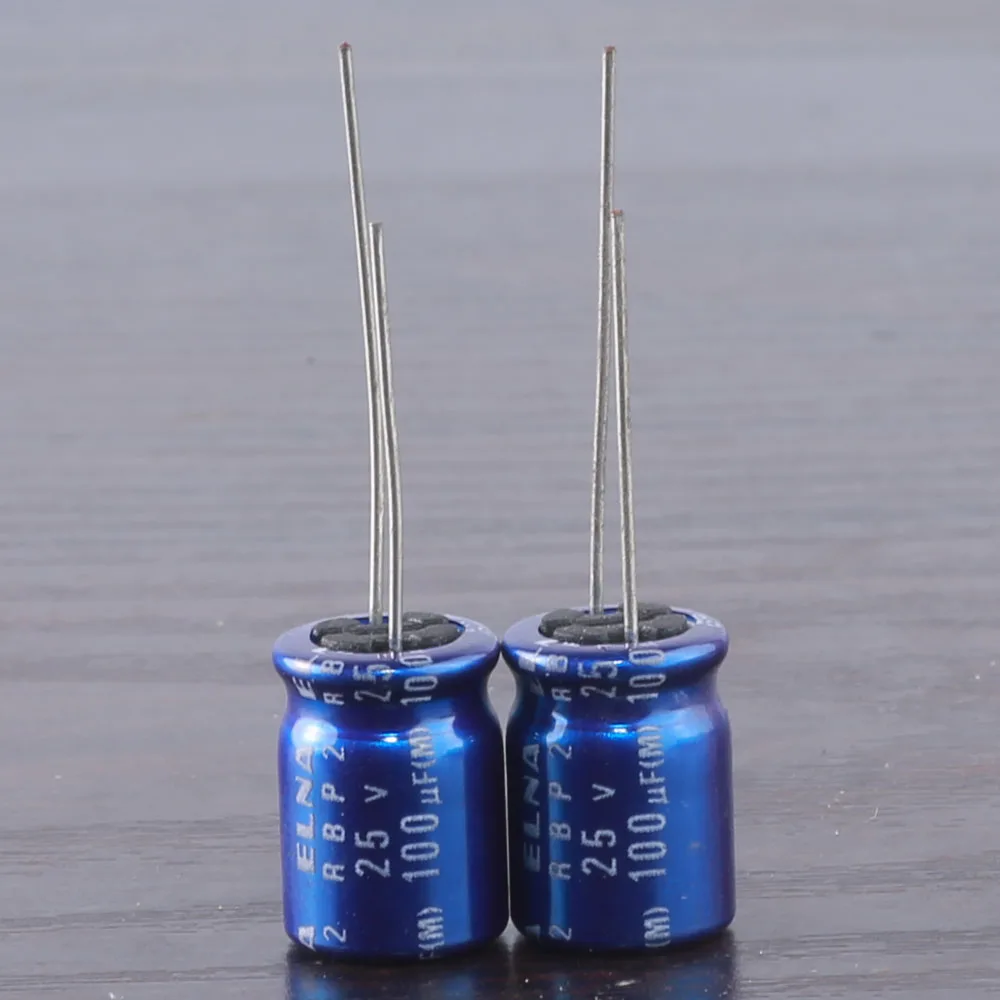 

Электролитический конденсатор ELNA RBP2 (R2B) 100uF 25V 100mfd 10x12,5mm N.P, 30 шт.