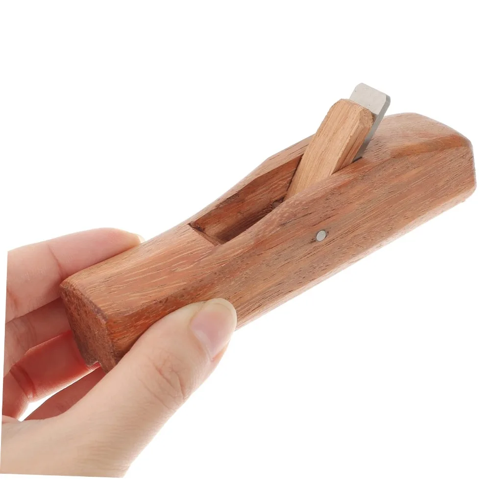 

Rosewood Wood Hand Planer Mini Small Planer Edge Sloping Shaver Cordless Planer Handheld Trimming Planer Cutting Tool