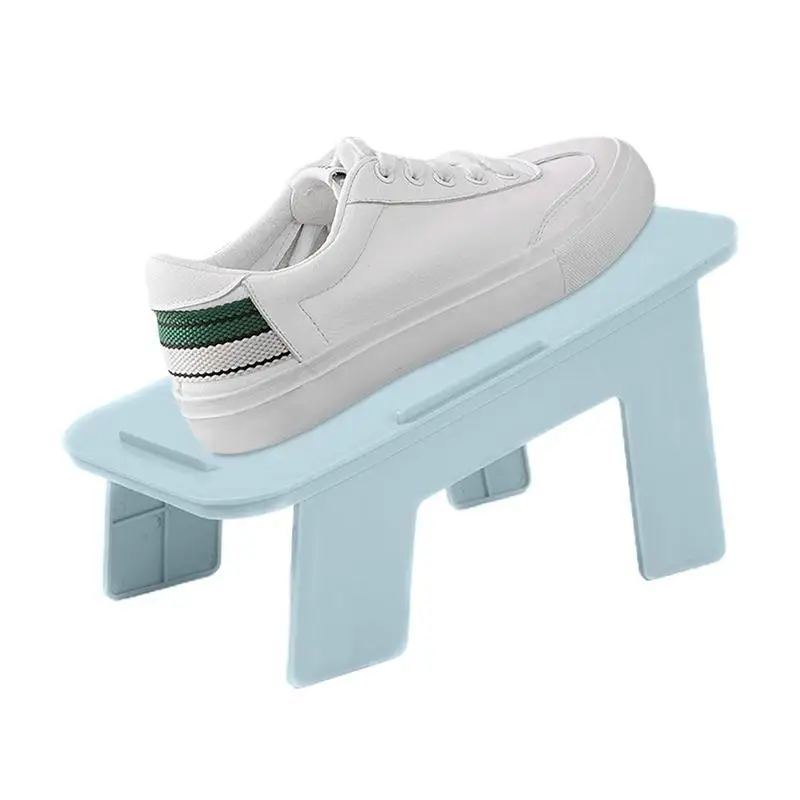 

Shoe Holder Stacker Shoes Rack Holder Space Saving Non-Slip Thickening Hollow Shoe Rack For Bedroom Shelf Cabinet