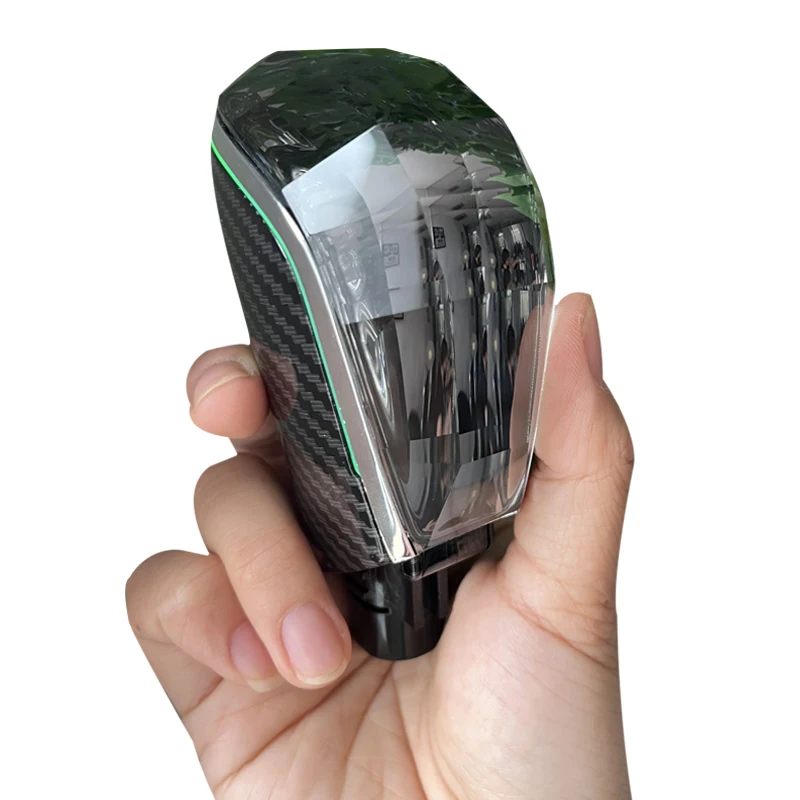 

Crystal Gear Shift Knob Colorful Rechargeable Shift Handle For Nissan Qashqai X-Trail Tuda Loulan Car Accessories Shift Head