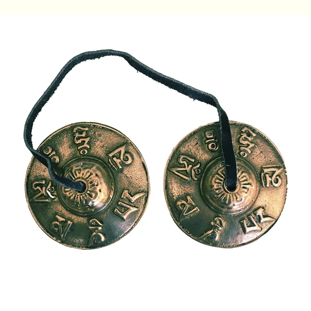 Bell Cymbals Meditation Tibetan Bells Instrument Chime Tingsha Yoga Chimes  Finger Hand Symbols Brass Religious Cymbal Percussion - AliExpress