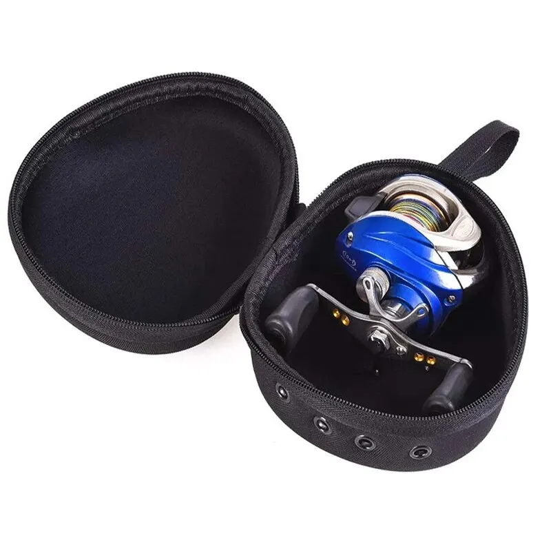 Description Picture 3 of itemPortable Fishing Reel Bag EVA Waterproof Case Cover For Spinning Reel Fishing Reel Carry Bag Fishing Tackle Bag