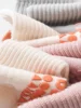 5 Pairs of Baby Floor Socks Newborn Anti-Slip Glue All Year Round Baby Loose Mouth Boys and Kidsren's Socks 6