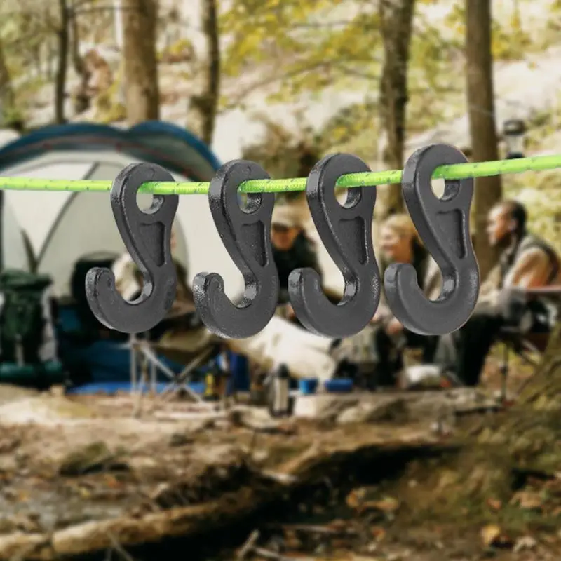 Camping Tent Accessories Tent Hooks 10pcs For Caravan Camper