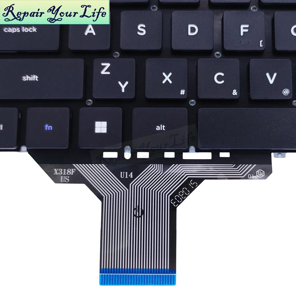 Teclado para Notebook Checo dos Eua para Teclast e Taidian f7 Plus Plus ii Teclado para Notebook Xk-hs122 Mb3181005 Pride-k3893 Yms0177-c - Imagem 6