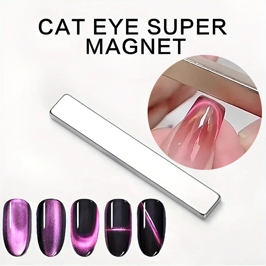 Nail Art Magnetic Pen 3D Cat Eye Painting Nails Art Design Dual-Ended Magnet Wand Gel Polish Magic for Christmas Manicure magnetic nail art tools,cat eye nail tool,magnetic nail tools,magnetic nail pen
