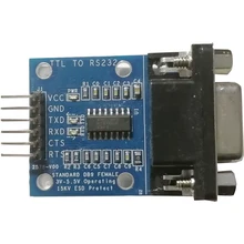 

New Serial Port Level Conversion SP3232 TTL to RS232 Mutual Conversion Male And Female RS232 to TTL Module