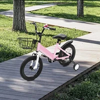 Vélo d'équilibre pour enfants de 14 pouces, pour garçons et filles âgés de 3 à 5 ans et pesant jusqu'à 77,16 lb, bleu/rose/rouge 4