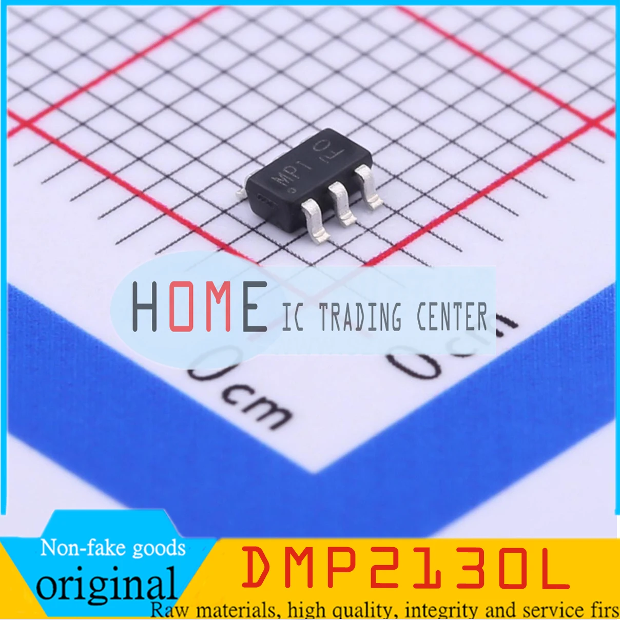 

100PC brand new original sample DMP2130L-7 MP1 SOT-23-3 P-channel MOS transistor