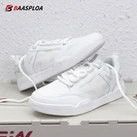 Baasploa Men Skateboard Shoes New Fashion Lightweight Casual Sneakers for Men Comfort Walking Shoes Non-Slip