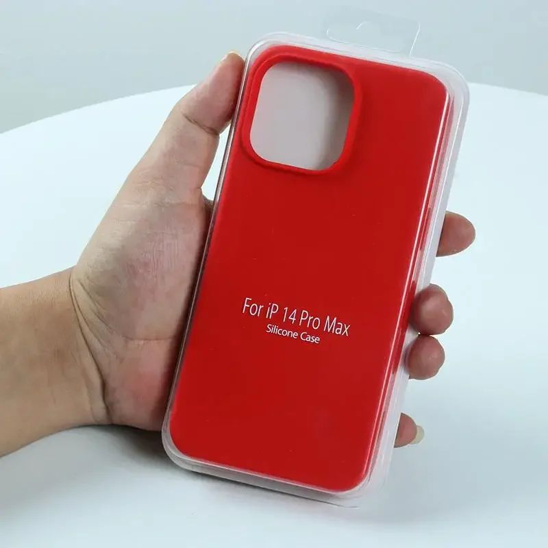 Luxurious Shockproof Liquid Silicone Soft Cover