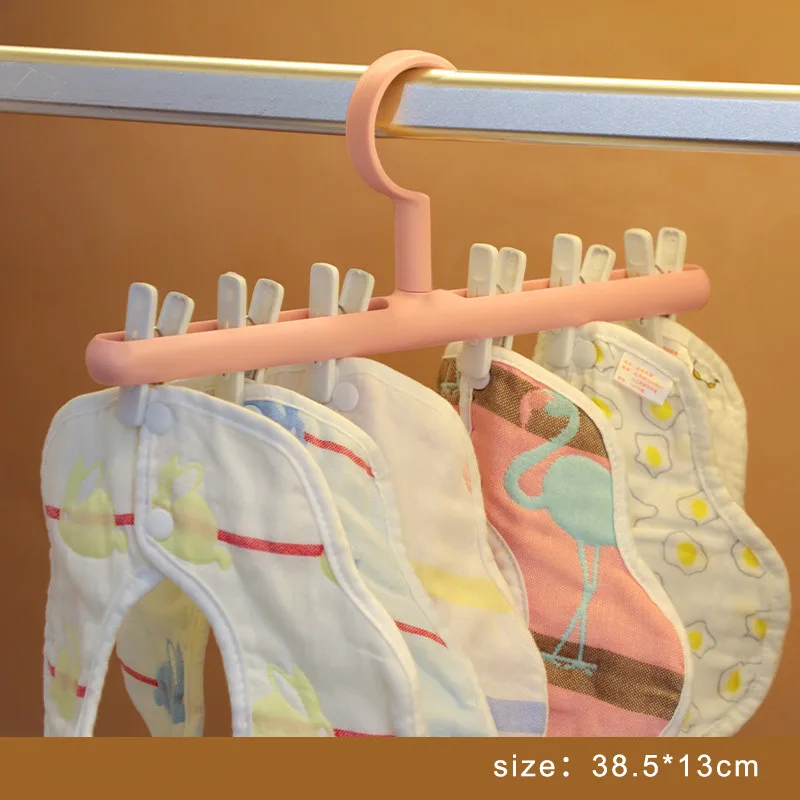 Clothes Hangers Baby Clothes  Plastic Clothes Socks Hanger - 6