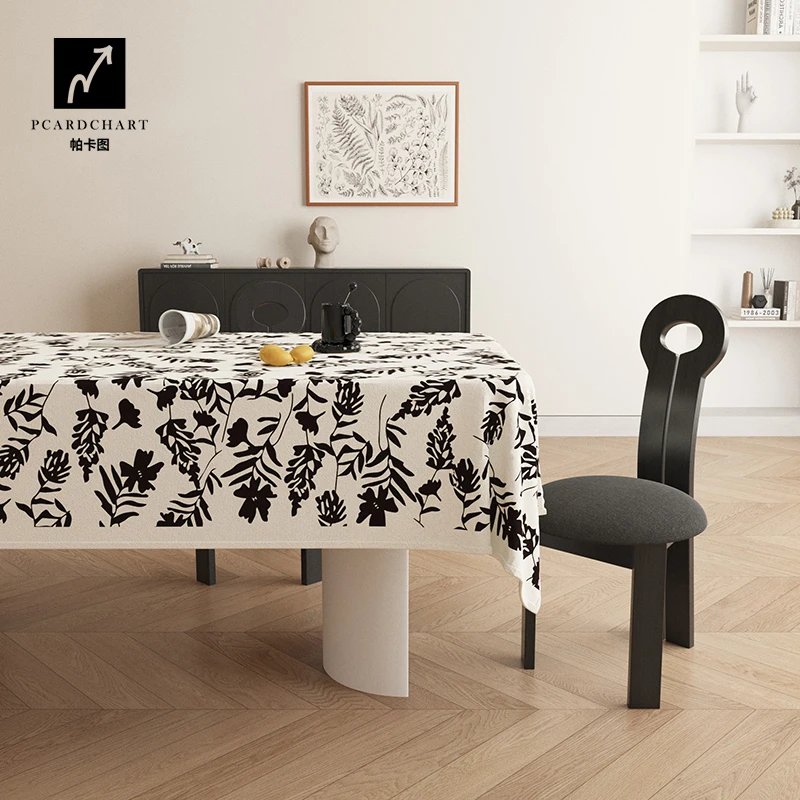 

Pacatu Vintage Simple Table Cloth No Wash Table Cloth Tea Table Cloth