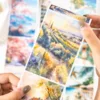 Mr. Paper, Travel Plan Series Washi Stickers Tape, Travel Landscape Decorate Washi Tape Student Hand Account Material Washi Tape 4