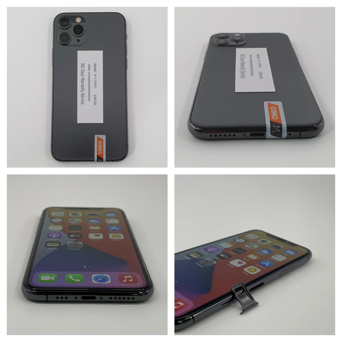 Original unlocked iPhone11 Pro 64GB/256GB single card 12MP camera 5.8 inch screen IOS smartphone LTE