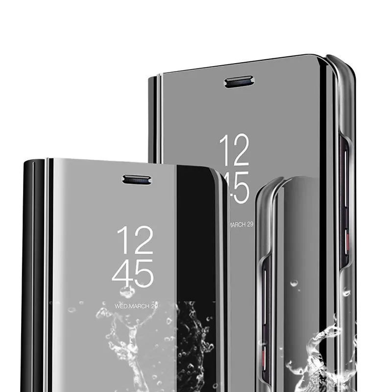 Premium Mirror Flip Phone Case - Sleek and Stylish Protective Cover