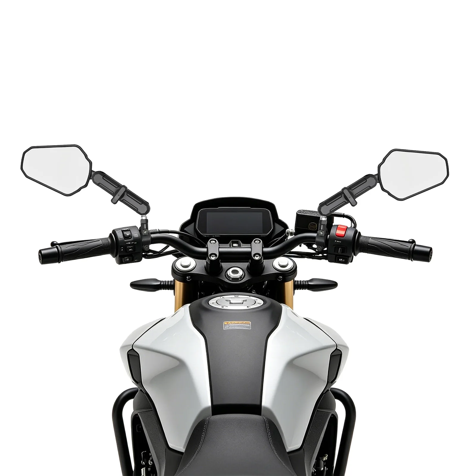 2 Espejos Laterales Plegables Ajustables para Motocicleta, para KTM 390 Duke 790 890 Adventure R 1050 1090 Adventure /R