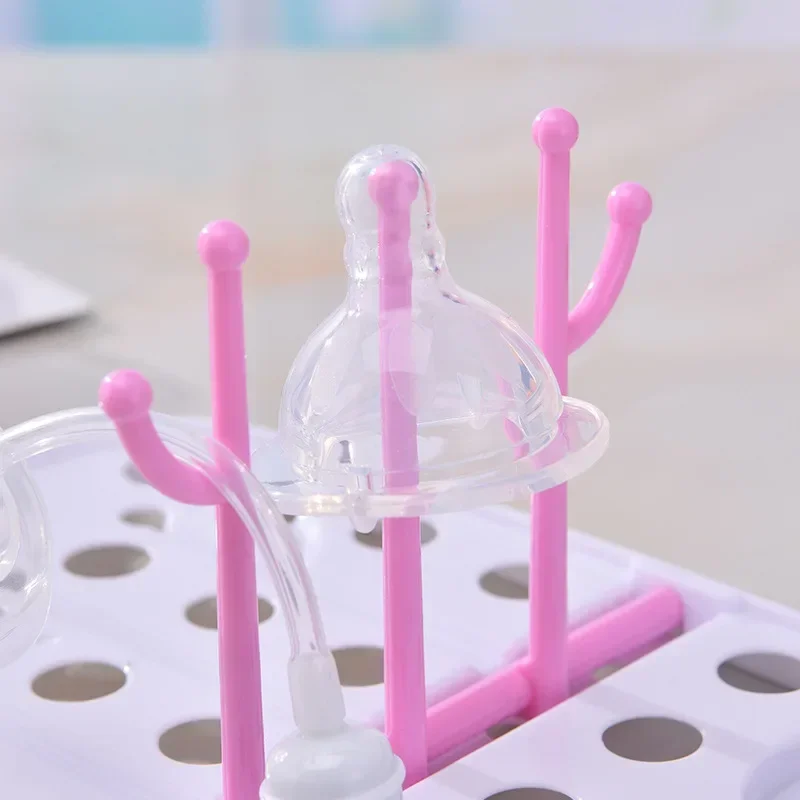 Baby Feeding Bottle Drain Rack Nipple Feeding Cup Holder Storage Drying Rack Bottle Cleaning and Drying Shelf Clean Hygienic