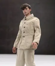 

1:6 Workwear Shirt Pants Clothes Accessory Fit 12'' Male Soldier Body Model Toys