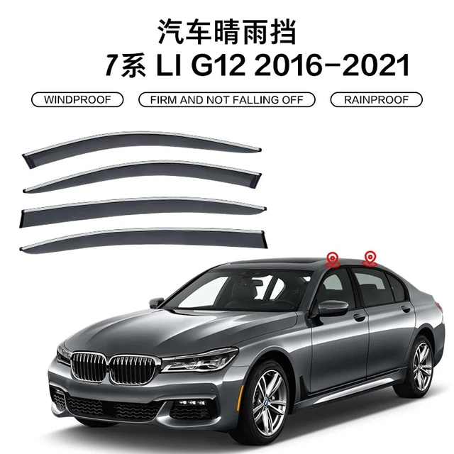 Déflecteurs d'air vent BMW Série 7 G11 2015 2016 2017 2018
