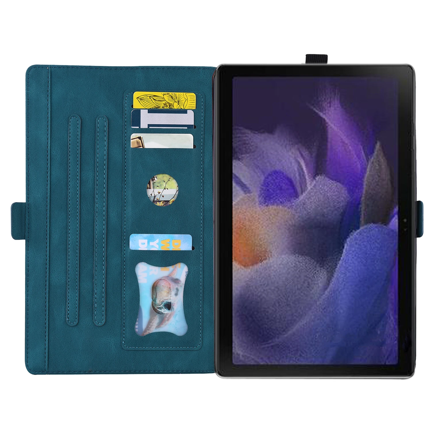 Elegant Butterfly PU Leather Stand Case