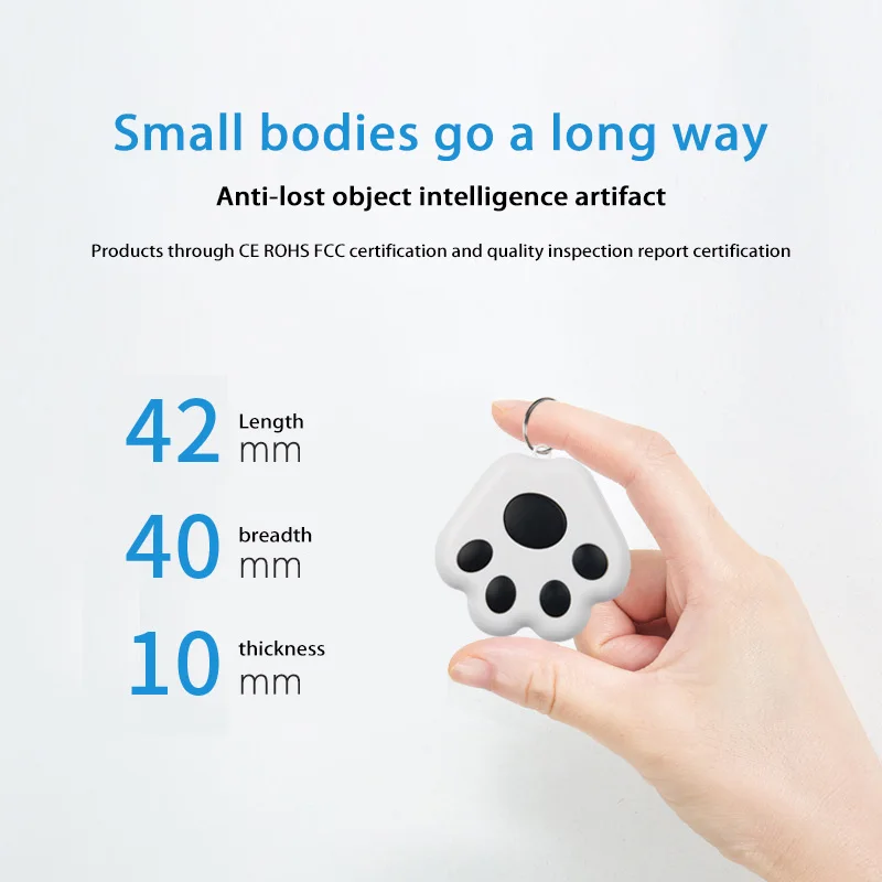 Xiaomi Smart Mini GPS Tracker Key Kids Bag Finder Cat Pet Locator Bluetooth Tracker Device Anti-lost Reminder For IOS/ Android anti lost tracker gps locator key finder anti lose tracker item locator key chain locator anti lost locator