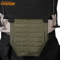 Tactical Panel Protect Pouch Magic Tape Multi-fit Pocket Retention Flap  Plate Carrier Pouch Assault Hunting Vest Tool Bag 1