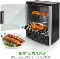 Upgraded Multi-Function Rotisserie Oven - Vertical Countertop Oven with Bake, Turkey Thanksgiving, Broil Roasting Keba 2