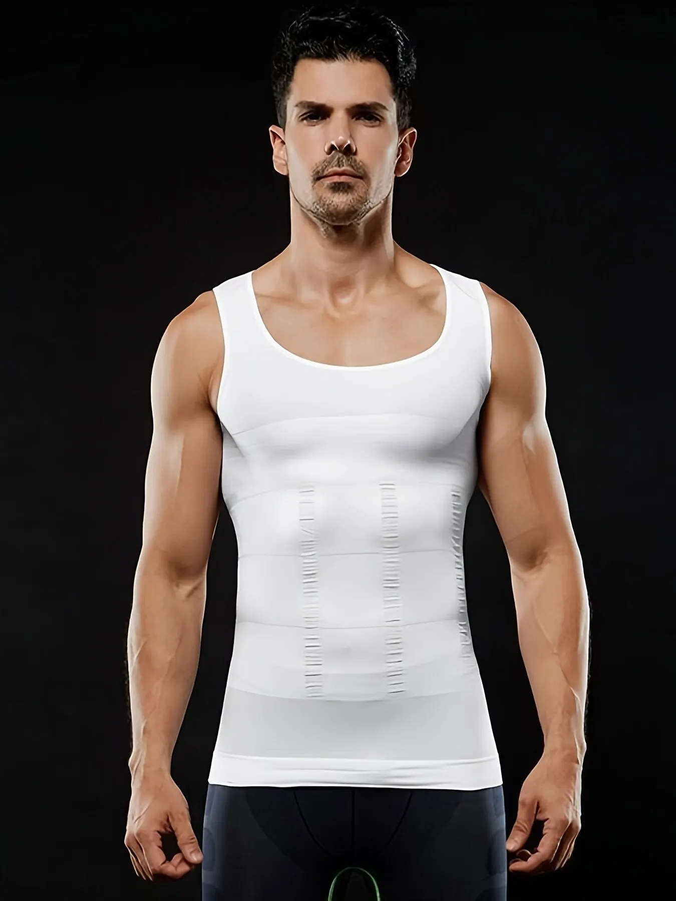 Body Shaper Men's Compression Tank Top Slimming Vest