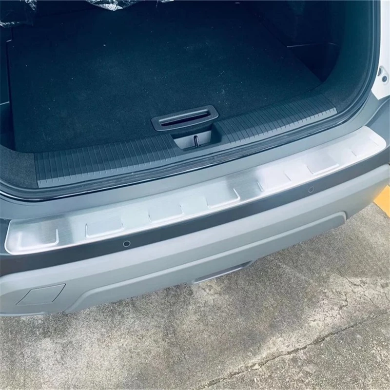 

WELKINRY для Nissan X-Trail T33 4-го поколения 2021-2024 Rogue 3-е поколение Автомобильный задний бампер коробка дверной порог Порог педаль отделка