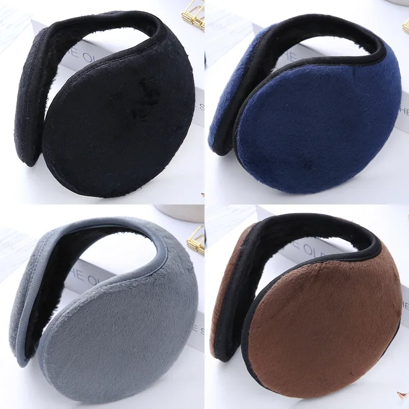 Noise Cancelling Ear Muffs - Behind-the-Head Style, Plush Ear Cushions, Black, One Size Unisex - View #3
