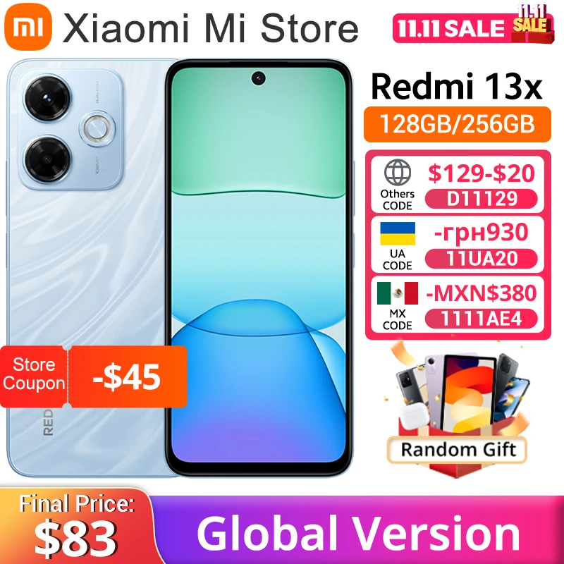 Redmi スマートフォン 108MP AIカメラ Introducing Redmi 13: 108MP camera paired with fun features to