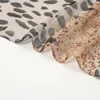 2024 Fashion Printed Leopard Chiffon Hijab Scarf Women Pareo Lady Bandanas Beach Towels Summer Muslim Veil Wrap Female Foulard 5