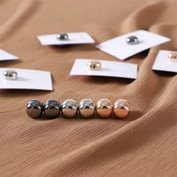 Hijab Pins Strong Alloy Magnet Women Multicolor Scarf Clip Shawl Brooch Simple Muslim Accessories 1