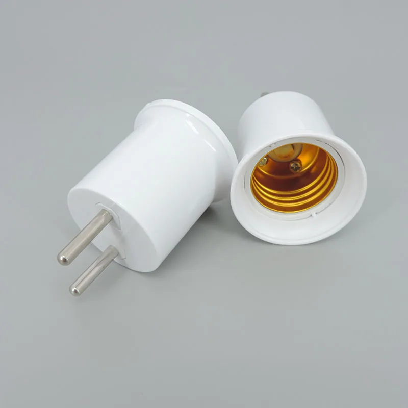AC E26 E27 to GU24 E27 US EU power Plug Screw Lamp Holder Light Base Socket AC Adapter Converter Lamp Socket Adapter