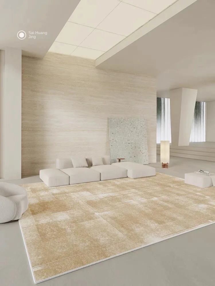 VIKAlA Modern Minimalist Light Luxury Home Carpet Study Absorbent Non-slip Carpet Living Room Fully Covered Sofa