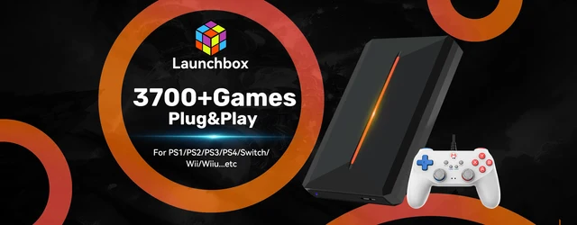 500G Portable Video Gaming Consoles For PS2/PS3/PS1/N64/Xbox