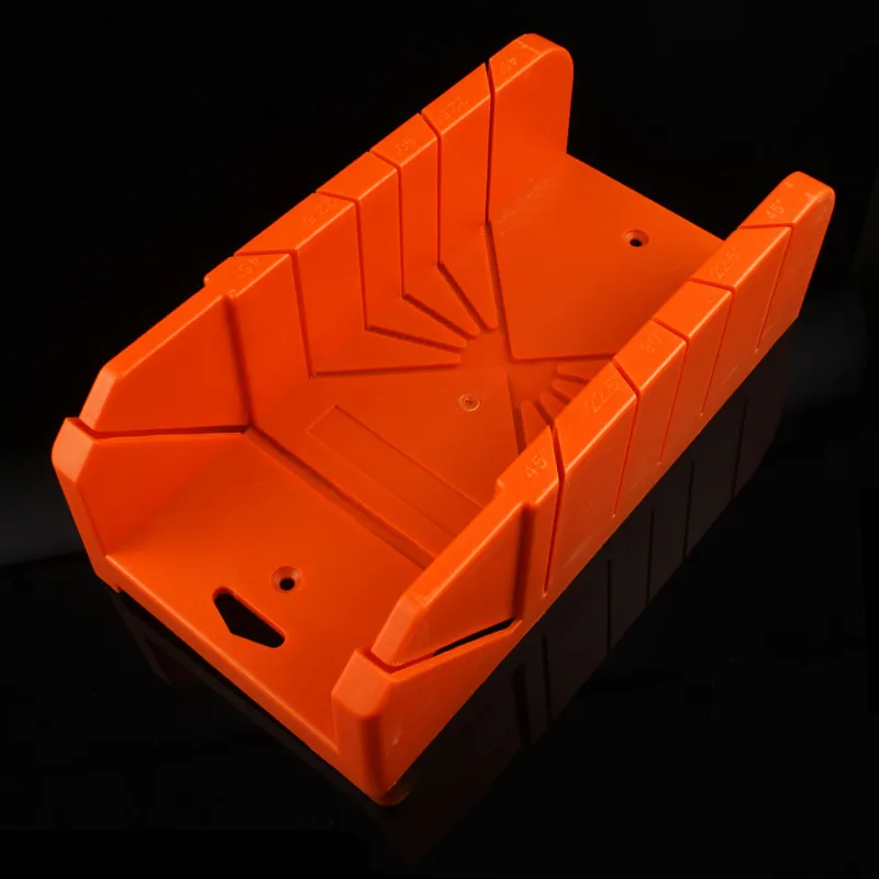 Woodworking Clamping Mitre Box Diagonal Saw Cabinet 45 90 Degree Saw Box Angle Saw Oblique Cutting Groove Sawing Guide Slot 5