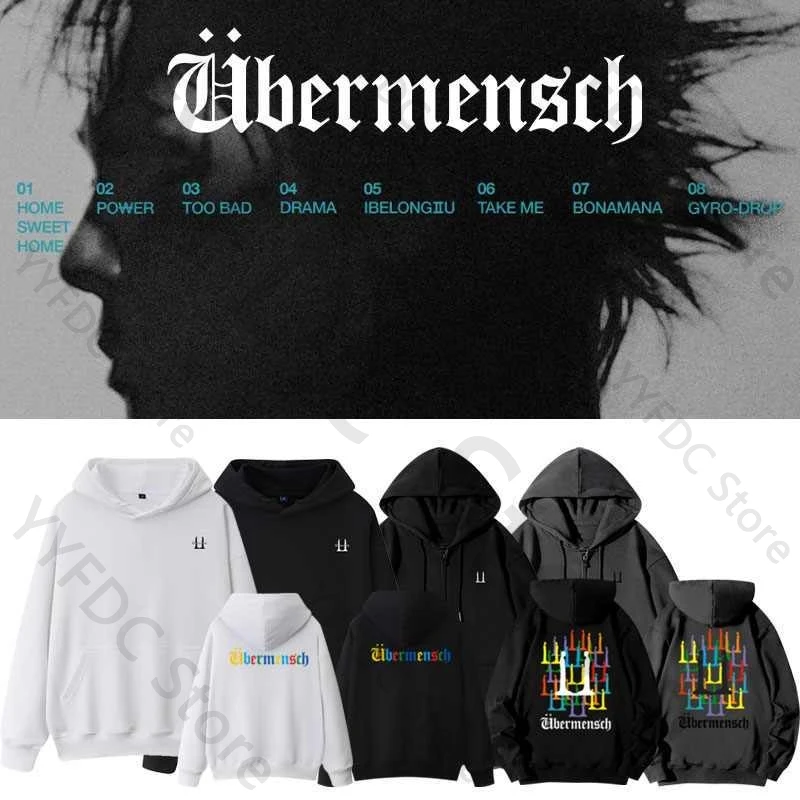 G Dragon Ubermensch Concert Hoodies Kpop Fashion Loose